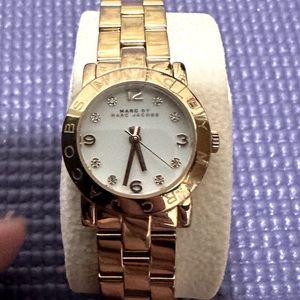 Marc Jacob’s gold watch - small